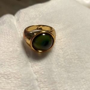 Crystal mood ring